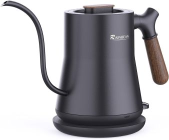 Gooseneck Electric Kettle, Pour Over Coffee Kettle Hot Water Tea Kettle (Color: Black)