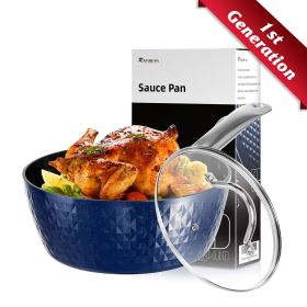 Induction Saucepan With Lid, 20cm 1.8L Milk Pan Non Stick Saucepan (Option: default)